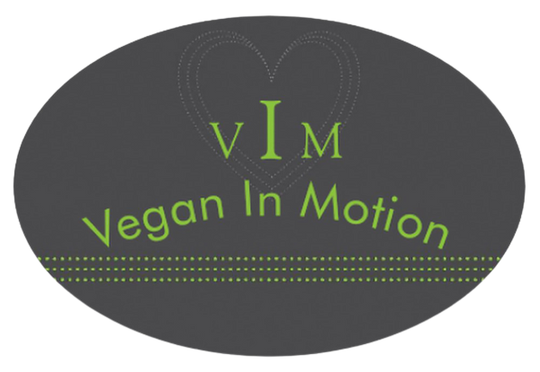 Vegan In Motion (VIM) logo