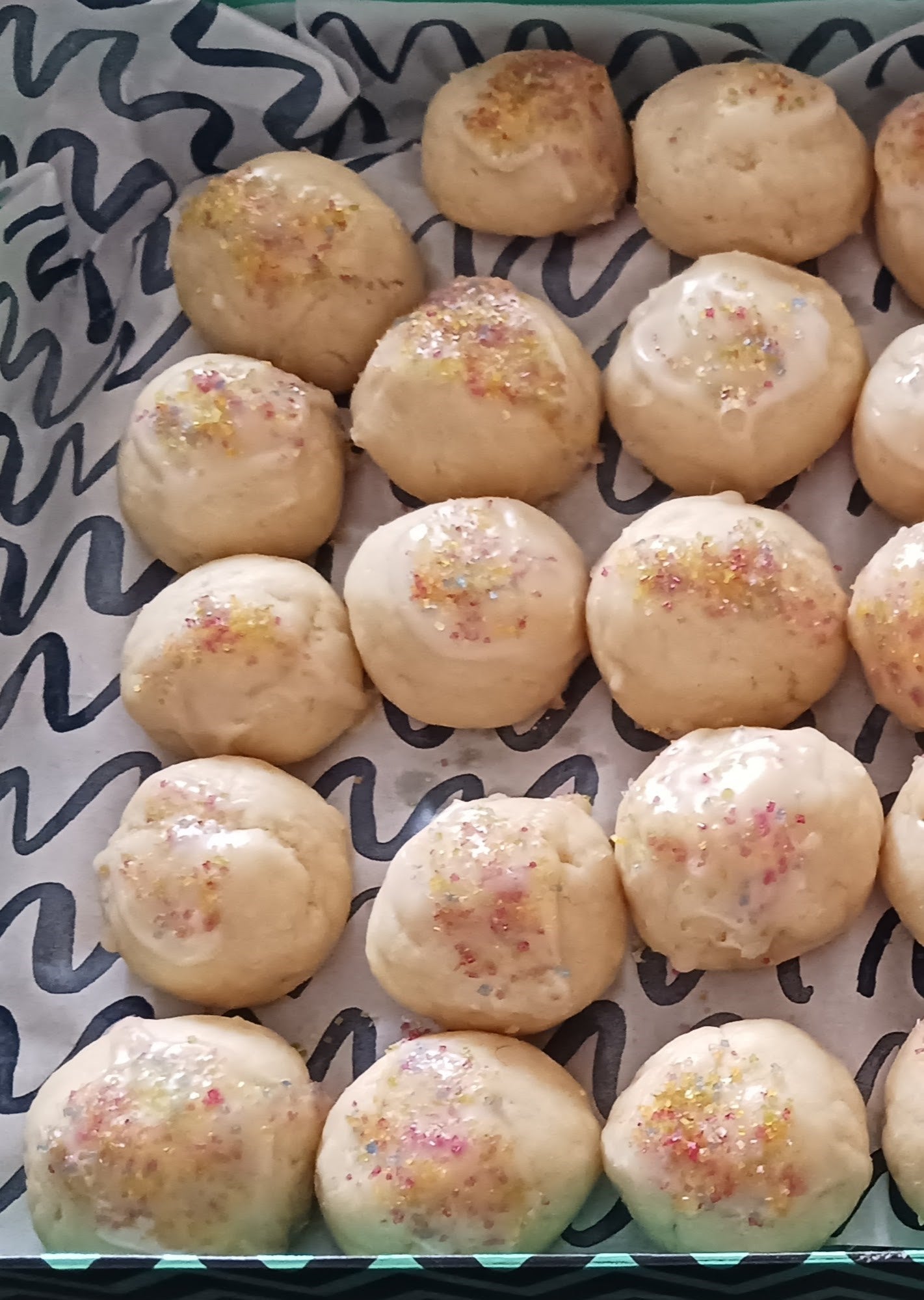 Italian Sugar cookies (12 count)