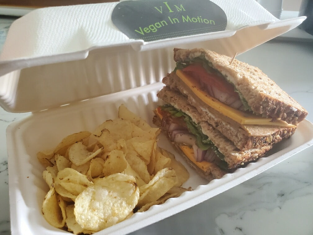 Rustic Deli Sandwich w/ chips & pickle
