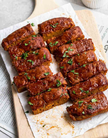 BBQ Seitan w/ 2 sides